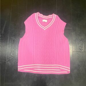 ASOS Pink Oversized Vest